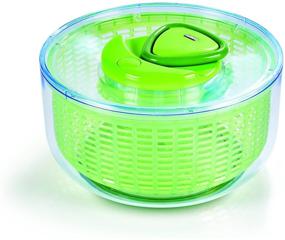 img 3 attached to Zyliss Salad Spinner Green Small