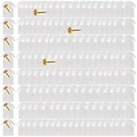 🎧 lsgoodcare 100pack white silicone earbud tips for motorola, kenwood, icom, yaesu, baofeng & more radio surveillance earpieces logo