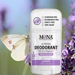 img 1 attached to Mona Brands Lavender Deodorant: Aluminum-Free, Natural & Gentle 2-Pack for Women & Men