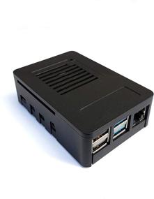 img 2 attached to Улучшите свой опыт работы с Raspberry Pi 4 с помощью MaticBox4: компактный, стопочный, крепление на DIN-рейл, дружелюбный к автоматизации корпус с поддержкой вентилятора - графитово-металлический.