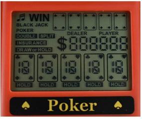img 1 attached to LIKE Electronic Poker Game Handheld