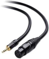 🔌 cable matters 3.5mm to xlr cable (male to female) - high-quality 10 feet audio adapter logo