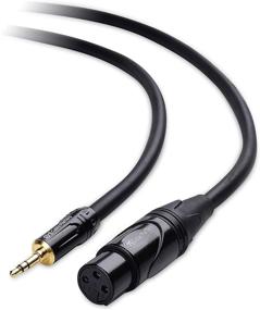 img 4 attached to 🔌 Cable Matters 3.5mm to XLR Cable (Male to Female) - High-Quality 10 Feet Audio Adapter