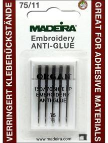 img 1 attached to Madeira Thread EmbroideryNeedle75 Embroidery Anti Glue
