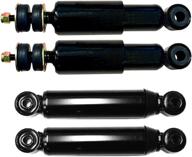 🔧 high-quality front + rear shock absorber set for club car ds gas/electric 1014234, 1014235 logo