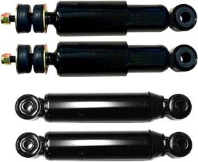 img 4 attached to 🔧 High-quality Front + Rear Shock Absorber Set for Club Car DS Gas/Electric 1014234, 1014235