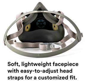 img 3 attached to Enhanced 3M 6300 Respirator: Optimal Respiratory Protection with Advanced Features