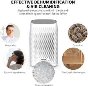 img 1 attached to Hysure Electric Dehumidifier Portable Moisture