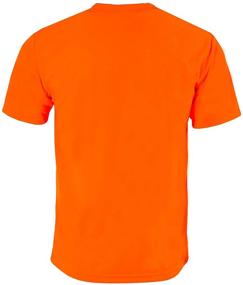 img 2 attached to JORESTECH Men's Clothing: Visibility T-Shirt with Pocket Sleeve