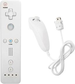 img 4 attached to 🎮 SREEGA Pink Remote Controller and Nunchuck for Wii WiiU with Protective Case Skin - Enhanced SEO