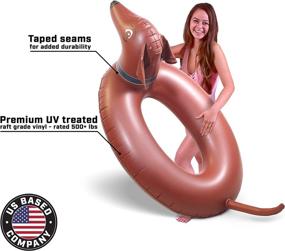 img 2 attached to 🌭 GoFloats Adult Inflatable Wiener Party