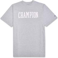 experience comfort and style with the champion short sleeve shirt density logo
