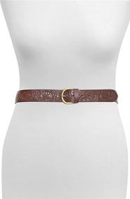 img 2 attached to Stylish and Versatile: Frye Women's 38mm Leather Belt – A Perfect Accessory for Every Outfit