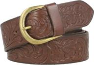 stylish and versatile: frye women's 38mm leather belt – a perfect accessory for every outfit logo