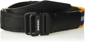 img 1 attached to 👔 Diesel Men's B Flaw Multi Black Accessories for Men