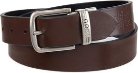 img 2 attached to 👔 Izod Reversible Leather Men's Belts