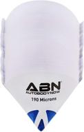 🔵 эффективный мешочек для фильтрации краски abn, 190 микрон, 250 шт. - одноразовые синие конические фильтры для механиков, фильтры для масла мешковые логотип