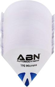 img 4 attached to 🔵 Эффективный мешочек для фильтрации краски ABN, 190 микрон, 250 шт. - Одноразовые синие конические фильтры для механиков, фильтры для масла мешковые