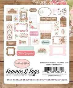 img 1 attached to Carta Bella Paper Company Farmhouse Crafting and Paper & Paper Crafts