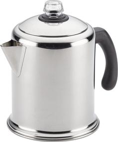 img 4 attached to 🍵 Farberware 47053 Classic Stainless Steel Yosemite 12-Cup Coffee Percolator: Top-Quality 12-Cup Coffee Maker in Silver