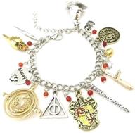 ivy clover inspired bracelet gryffindor logo