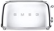 🍞 chrome smeg tsf02ssus retro style aesthetic 4 slice toaster – 50's design логотип