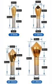 img 2 attached to Countersink Deburring External Carpentry Woodworking