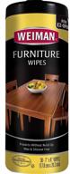 weiman furniture wipes case count logo