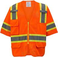 troy safety visibility reflective breathable logo
