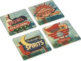 img 1 attached to 🍺 CoasterStone AS2330 4 Inch Absorbent Coasters