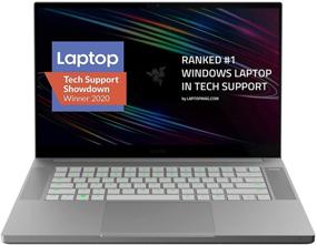 img 4 attached to 💻 Razer Blade 15 Base Gaming Laptop 2020: Intel Core i7-10750H, RTX 2070 Max-Q, 15.6" 4K OLED, 16GB RAM, 512GB SSD, CNC Aluminum, Chroma RGB, Thunderbolt 3, Creator Ready, Mercury White