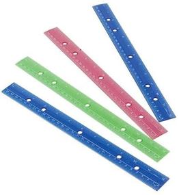 img 1 attached to 12-inch Metric and Inches Rulers by U.S. Toy (Model SS-UST-7900)