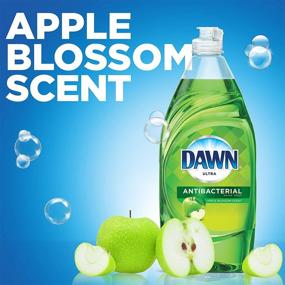 img 3 attached to 🧼 Dawn Dish Soap + Antibacterial Hand Soap Bundle with Refill, Original & Apple Blossom Scented, 56 oz each: Get Clean & Germ-Free Hands"