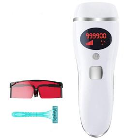 img 4 attached to 💫 IPL Hair Removal for Women and Men: Upgrade with 999,900 Flashes, Permanent Laser Hair Remover Device for Painless Whole Body Treatment at Home