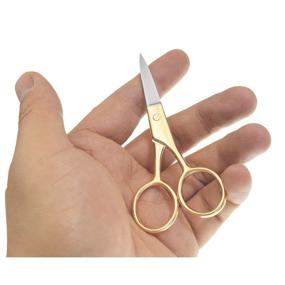 img 1 attached to Motanar Professional Grooming Scissors Stainless Shave & Hair Removal and Men's