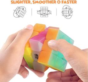 img 1 attached to D FantiX Warrior Speed Stickerless Puzzle: Unleash Your Inner Speedcuber!