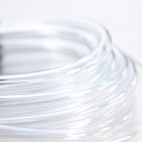 img 3 attached to Clear and Flexible Aquarium Airline Tubing by Penn Plax - Resists Kinking, 25 Feet Standard