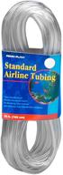 clear and flexible aquarium airline tubing by penn plax - resists kinking, 25 feet standard логотип