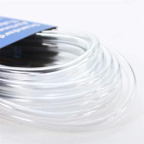 img 1 attached to Clear and Flexible Aquarium Airline Tubing by Penn Plax - Resists Kinking, 25 Feet Standard