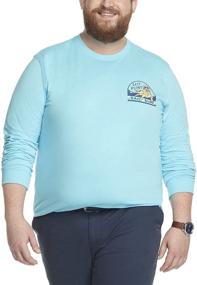 img 4 attached to IZOD Saltwater Graphic T Shirt Peacoat