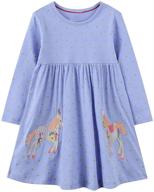 clothes cotton butterfly dresses 7_years girls' clothing logo