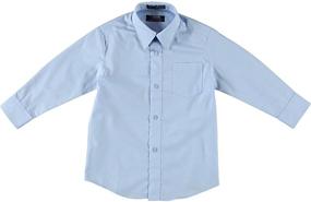 img 2 attached to 👕 French Toast Boys' Clothing: Sleeve Poplin Dress with Tops, Tees & Shirts