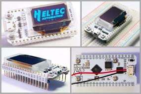 img 3 attached to 📡 HiLetgo ESP32 OLED WiFi Kit - Интернет-платформа для разработки на базе Arduino ESP8266 NodeMCU с 0,96-дюймовым синим OLED-дисплеем, WiFi, Bluetooth и CP2012