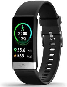 img 4 attached to 🏋️ MorePro Heart Rate Monitor Blood Pressure Fitness Activity Tracker: Stay Fit and Healthy with IP68 Waterproof Smart Watch for Android iOS Phones