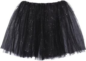 img 4 attached to 👗 My Lello Sparkle 3 Layer Ballerina Girls' Clothing: The Perfect Blend of Style and Grace