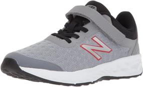 img 4 attached to 🏃 Почувствуй легкую поддержку: кроссовки для бега New Balance Kaymin для девочек Thunder.