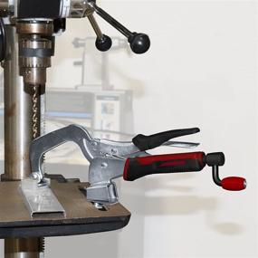 img 3 attached to 🔧 Milescraft 4006 3" Benchclamp - Versatile Clamp for T-Tracks, Clamp Tables & Clamp Plates