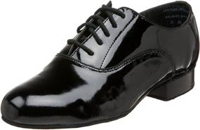 img 4 attached to Capezio Men's Standard Oxford Black Shoes: Classy and Comfortable Footwear for Men