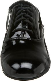 img 3 attached to Capezio Men's Standard Oxford Black Shoes: Classy and Comfortable Footwear for Men
