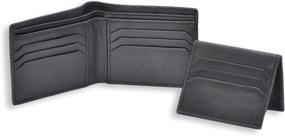 img 4 attached to 👔 Genuine Leather Bi-Fold Men's Accessories by LEATHER SR